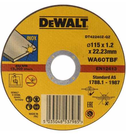 DISQUE TRONC 115 INOX DT42240 DEWALT Tunisie