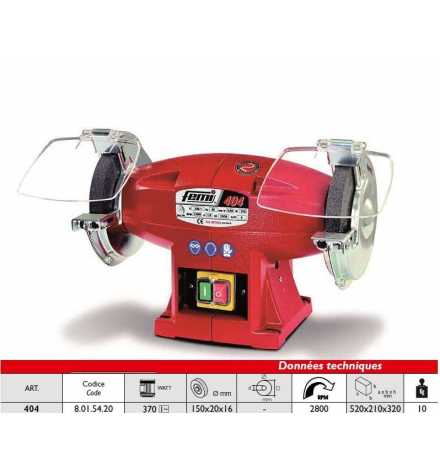 Touret professionnel meule/meule Ø 150 mm 370 W - 404 Femi | Prix pas cher, Touret à meuler, pierre à aiguiser et accessoire - 