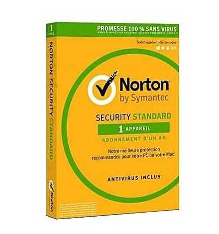 Norton Security standard 3.0 FA 1 Utilisateur 1 Poste | Prix pas cher, Logiciels - en Tunisie 