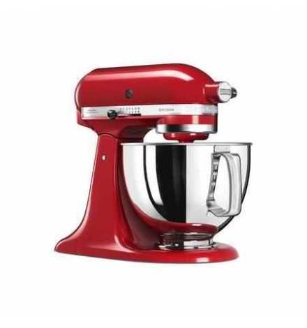 Robot pâtissier Artisan - 300W 4,8 L Rouge empire KITCHENAID 5KSM125EER | Prix pas cher, Robot de cuisine - en Tunisie 