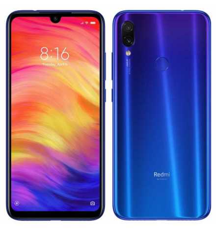 Smartphone XIAOMI REDMI NOTE 7 4G Bleu 4Go/64Go | Prix pas cher, Smartphone Android - en Tunisie 