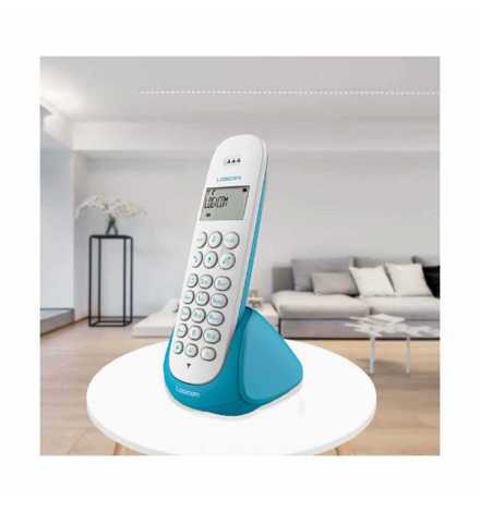 Téléphone Sans Fil LOGICOM AURA 150 - Turquoise | Prix pas cher, Téléphone sans fil - en Tunisie 