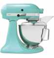 Robot culinaire Robot pâtissier multifonction 4,3 L Ciel Aquatique KITCHENAID 5KSM45EAQ | Prix pas cher, Robot de cuisine - en 