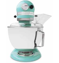 Robot culinaire Robot pâtissier multifonction 4,3 L Ciel Aquatique KITCHENAID 5KSM45EAQ | Prix pas cher, Robot de cuisine - en 