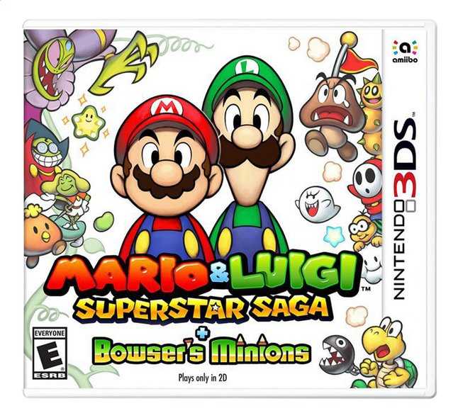 Mario luigi superstar saga 3ds. Mario & Luigi: Superstar Saga + Bowser's Minions. Марио и Луиджи плакат.