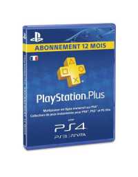 PS4 Carte Playstation Plus - Abonnement 12 mois | Prix pas cher, Accessoire console de jeux - en Tunisie 