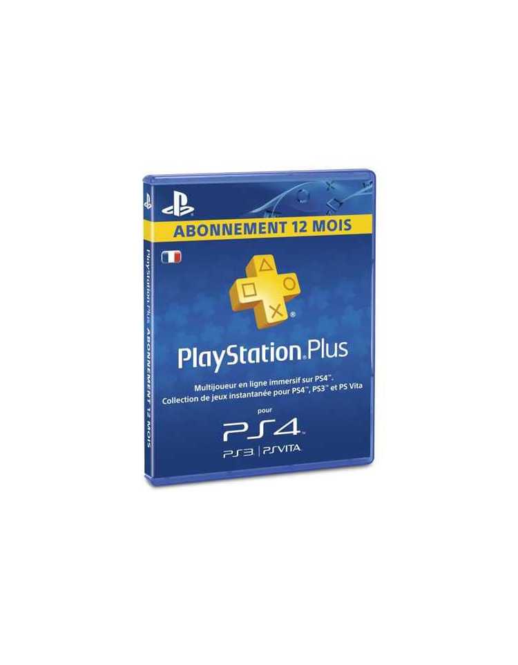 PS4 Carte Playstation Plus - Abonnement 12 mois - Tunisie