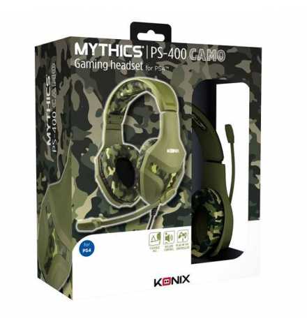 KONIX CASQUE PS-400 CAMO PS4 | Prix pas cher, Accessoire console de jeux - en Tunisie 