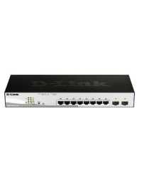 8-ports 10/100/1000Base-T PoE Smart Switch plus 2- D-LINK | Prix pas cher, Modems, routeurs - en Tunisie 