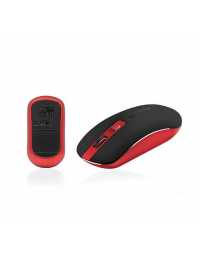 SOURIS USB OPTIQUE WIRELESS Noir /rouge promate | Prix pas cher, Souris - en Tunisie 