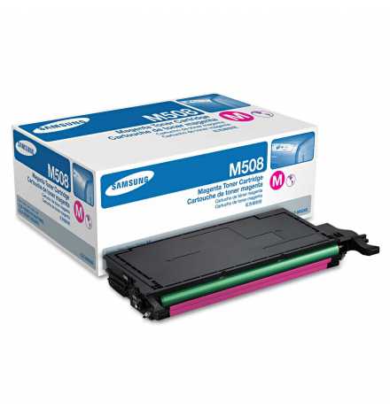 Samsung CLT-M508S Magenta Toner Cartridge | Prix pas cher, Toners - en Tunisie 