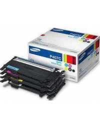 Samsung CLT-P407C 4-pack Black/Cyan/Magenta/Yellow Toner Cartridges | Prix pas cher, Toners - en Tunisie 