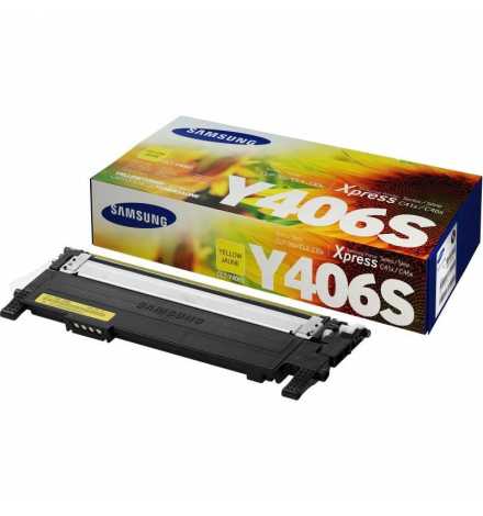 Samsung CLT-Y406S Yellow Toner Cartridge | Prix pas cher, Cartouches, toners, papiers - en Tunisie 