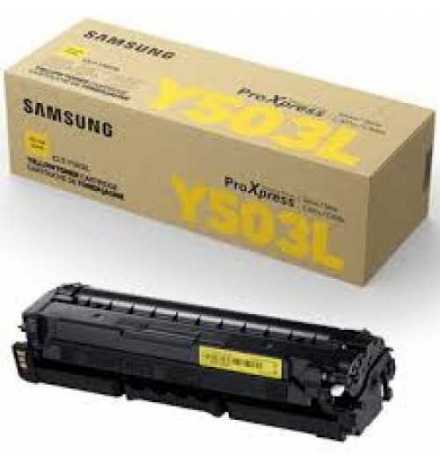 Samsung CLT-Y503L High Yield Yellow Toner Cartridge | Prix pas cher, Cartouches, toners, papiers - en Tunisie 