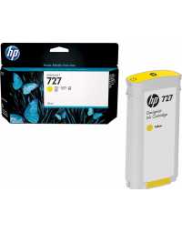 Cartouches HP 727 130-ml Yellow DesignJet Ink Cartridge | Prix pas cher, Cartouches, toners, papiers - en Tunisie 