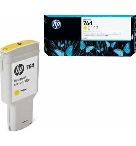 HP 764 300-ml Yellow DesignJet Ink Cartridge | Prix pas cher, Cartouches, toners, papiers - en Tunisie 