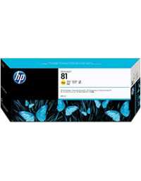 Cartouches HP 81 680-ml Yellow DesignJet Dye Ink Cartridge | Prix pas cher, Cartouches HP - en Tunisie 