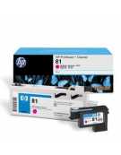 Cartouches HP 81 Magenta DesignJet Dye Printhead and Printhead Cleaner