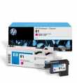 Cartouches HP 81 Magenta DesignJet Dye Printhead and Printhead Cleaner