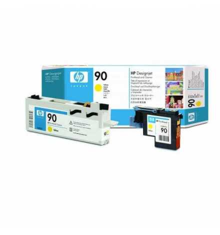 HP 90 Yellow DesignJet Printhead and Printhead Cleaner | Prix pas cher, Cartouches, toners, papiers - en Tunisie 