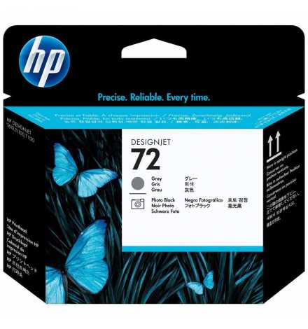 HP 72 Gray and Photo Black DesignJet Printhead | Prix pas cher, Cartouches, toners, papiers - en Tunisie 