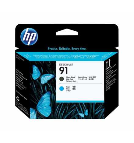 HP 91 Matte Black and Cyan DesignJet Printhead | Prix pas cher, Cartouches, toners, papiers - en Tunisie 