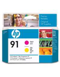 Cartouches HP 91 Magenta and Yellow DesignJet Printhead | Prix pas cher, Cartouches, toners, papiers - en Tunisie 