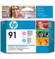 HP 91 Light Magenta and Light Cyan DesignJet Printhead | Prix pas cher, Cartouches, toners, papiers - en Tunisie 