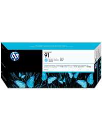 Cartouches HP 91 775-ml Light Cyan DesignJet Pigment Ink Cartridge | Prix pas cher, Cartouches HP - en Tunisie 