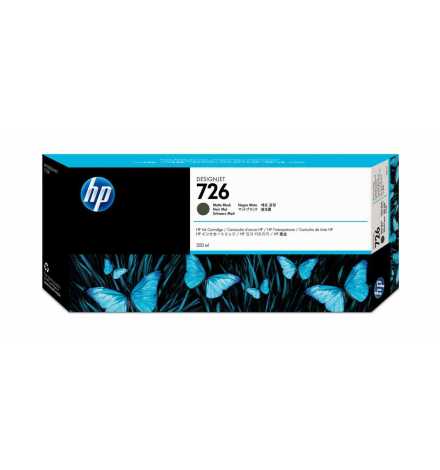 HP 726 300-ml Matte Black DesignJet Ink Cartridge | Prix pas cher, Cartouches, toners, papiers - en Tunisie 