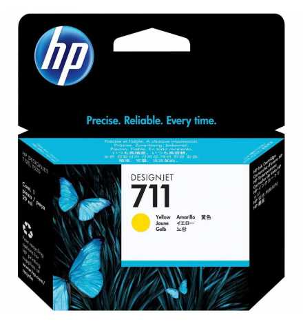 HP 711 29-ml Yellow DesignJet Ink Cartridge | Prix pas cher, Cartouches, toners, papiers - en Tunisie 