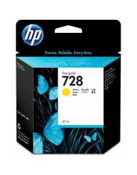 Cartouches HP 728 40-ml Yellow DesignJet Ink Cartridge | Prix pas cher, Cartouches HP - en Tunisie 