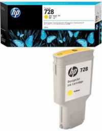 Cartouches HP 728 300-ml Yellow DesignJet Ink Cartridge | Prix pas cher, Cartouches, toners, papiers - en Tunisie 