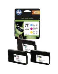 Cartouches HP 711 3-pack 29-ml Cyan/Magenta/Yellow Ink Cartridges | Prix pas cher, Cartouches, toners, papiers - en Tunisie 