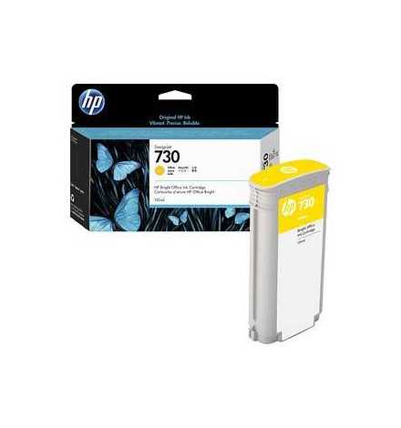 HP 730 130-ml Yellow DesignJet Ink Cartridge | Prix pas cher, Cartouches, toners, papiers - en Tunisie 