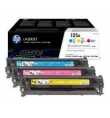 HP 125A 3-pack Cyan/Magenta/Yellow Original LaserJet Toner Cartridges | Prix pas cher, Cartouches, toners, papiers - en Tunisie