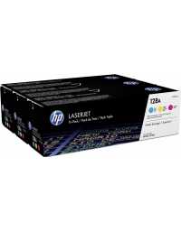 TONER HP 128A 3-pack Cyan/Magenta/Yellow Original LaserJet Toner | Prix pas cher, Cartouches, toners, papiers - en Tunisie 