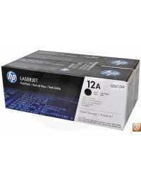 TONER HP 12A 2-pack Black Original LaserJet Toner Cartridges | Prix pas cher, Cartouches, toners, papiers - en Tunisie 