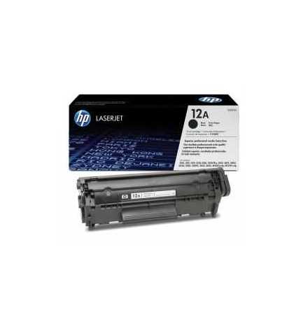 HP 12A Black Original LaserJet Toner Cartridge | Prix pas cher, Cartouches, toners, papiers - en Tunisie 