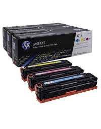 TONER HP 131A 3-pack Cyan/Magenta/Yellow Original LaserJet Toner | Prix pas cher, Cartouches, toners, papiers - en Tunisie 