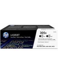 TONER HP 305X 2-pack High Yield Black Original LaserJet Toner Cartridge | Prix pas cher, Cartouches, toners, papiers - en Tunis