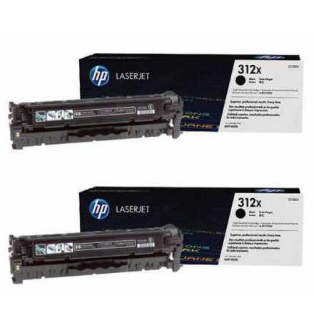 TONER HP 312X 2-pack High Yield Black Original LaserJet Toner Cartridge | Prix pas cher, Toners - en Tunisie 