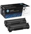 HP 35A 2-pack Black Original LaserJet Toner Cartridges | Prix pas cher, Cartouches, toners, papiers - en Tunisie 