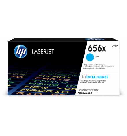 HP 656X High Yield Cyan Original LaserJet Toner Cartridge | Prix pas cher, Cartouches, toners, papiers - en Tunisie 