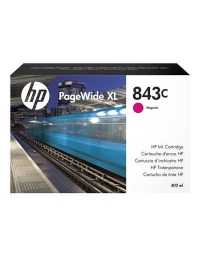 Cartouches HP 843C 400-ml Magenta PageWide XL Ink Cartridge | Prix pas cher, Cartouches HP - en Tunisie 