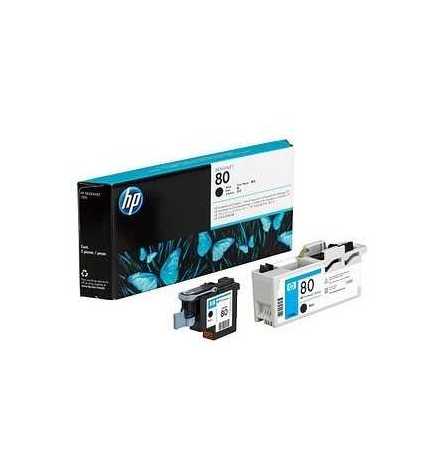 HP 80 Black DesignJet Printhead and Printhead Cleaner | Prix pas cher, Cartouches, toners, papiers - en Tunisie 