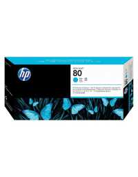 Cartouches HP 80 Cyan DesignJet Printhead and Printhead Cleaner | Prix pas cher, Cartouches, toners, papiers - en Tunisie 