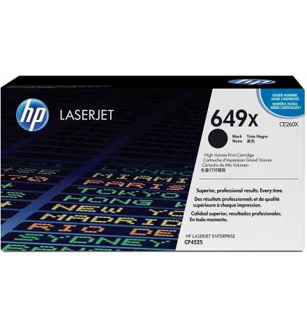 HP 649X High Yield Black Original LaserJet Toner Cartridge | Prix pas cher, Cartouches, toners, papiers - en Tunisie 