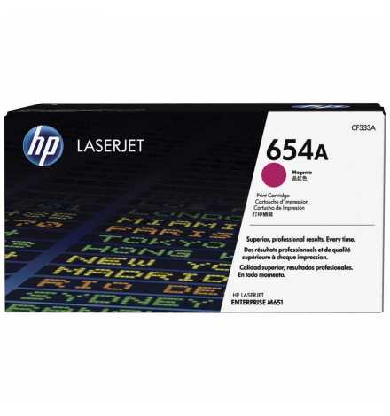 Toners HP 654A Magenta Original LaserJet Toner Cartridge CF333A | Prix pas cher, Toners - en Tunisie 