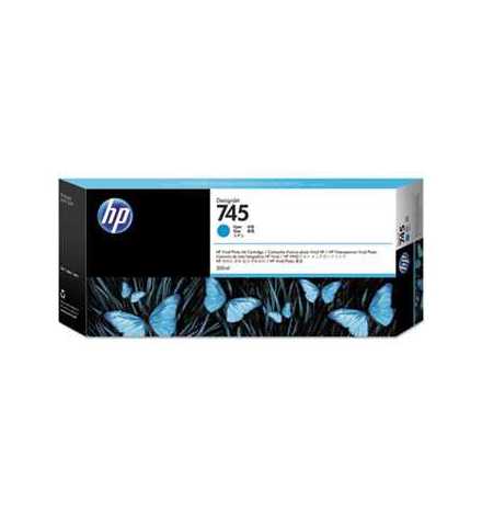 HP 745 300-ml DesignJet Cyan Ink Cartridge | Prix pas cher, Cartouches, toners, papiers - en Tunisie 